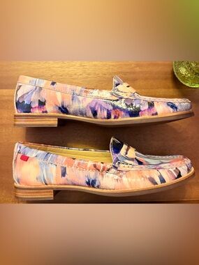 NWOT Marc Joseph East Village Loafter Women’s 9 Twilight Art Croco